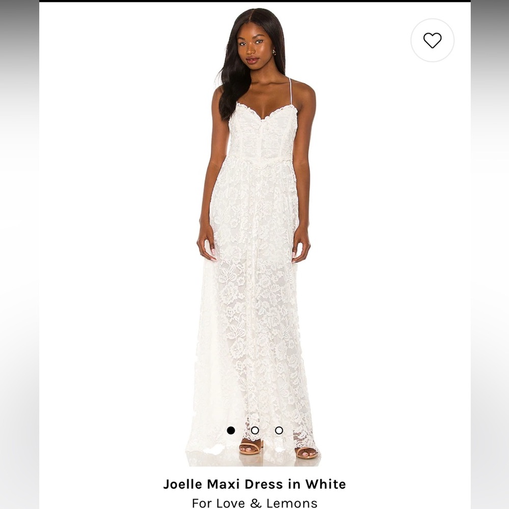 For Love and Lemons Joelle Maxi dress